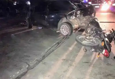 Tres monterizos heridos en un triple choque en la Ruta Nacional 38