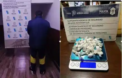 Cayó en un control con cocaína y el allanamiento a su casa destapó mucho más