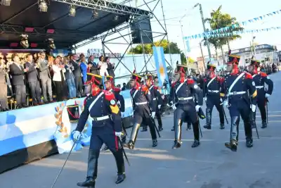 El día que Saladas honró a sus héroes: Valdés lideró un homenaje que unió historia y emoción
