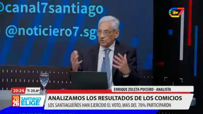Elecciones en Santiago: la advertencia de Zuleta Puceiro que sacude el tablero político