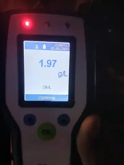 Chocó en Comodoro con casi 2 gramos de alcohol en sangre y la infracción fue su peor castigo