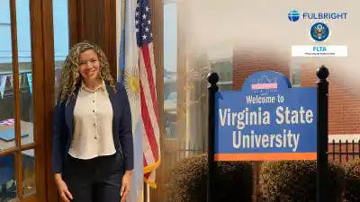 La docente sanjuanina que llevará el mate y la semita a una universidad de Estados Unidos