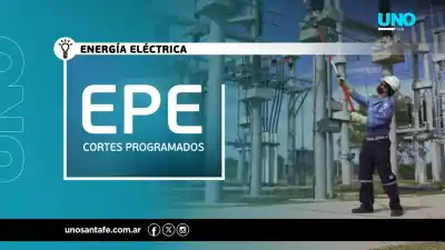 Cortes de luz este lunes: las zonas de Santa Fe y Sauce Viejo que quedarán sin servicio