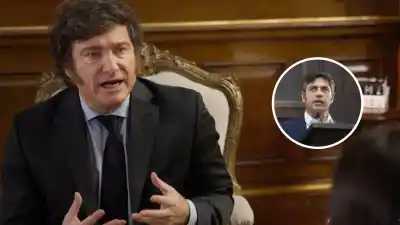 Milei contra Kicillof: "La Provincia no crece porque tiene un comunista de gobernador"
