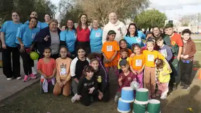 El barrio Los Olmos se llenó de risas: así se vivió el festejo por el Día del Niño