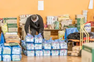 El cronograma de la entrega de módulos alimentarios que arranca este lunes en Río Grande