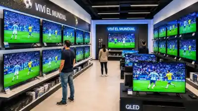 El furor por el Mundial disparó las ventas de televisores en San Luis: ¿cuánto aumentaron?