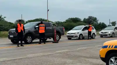 Operativo vial en Santiago del Estero: más de 600 actas y decenas de vehículos retenidos en un fin de semana