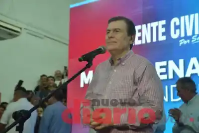 El mensaje de Zamora que encendió el búnker: "Santiago no se vende, la patria no se entrega y las Malvinas son argentinas"