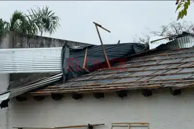 El viento arrancó el techo de un centro comunitario en Paraná y ahora piden ayuda para reconstruirlo