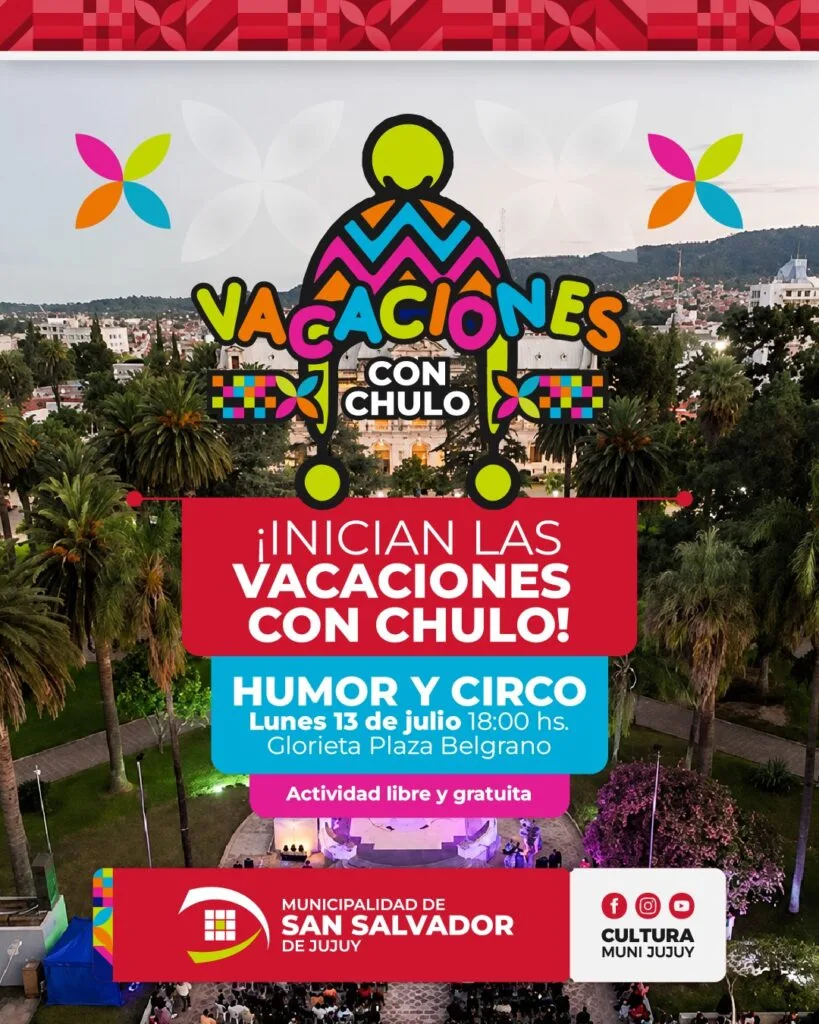 Flyer de Vacaciones con Chulo