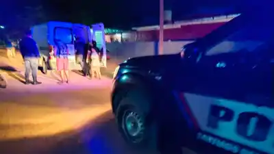 Impactante vuelo en Añatuya: la lomada que terminó con un motociclista en el hospital