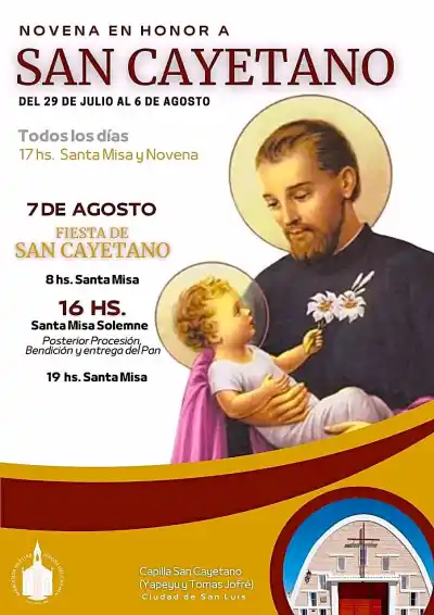 La fe que mueve multitudes: San Cayetano vuelve a convocar a miles en San Luis
