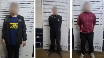 Secuestraron un arma, recuperaron una moto robada y detuvieron a cuatro personas en Las Heras