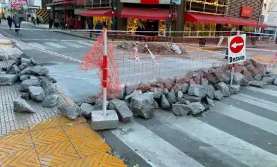 Fin al caos: reabren el paso en una esquina clave del microcentro