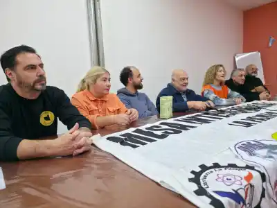 La Intersindical paraliza La Pampa: paro y movilización contra la Ley de Tierras