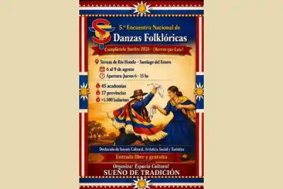 17 provincias llegan a Termas para el encuentro nacional de danzas folklóricas: ¿qué se verá en la apertura?