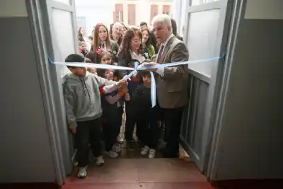 Inauguraron obras millonarias en un histórico colegio de San Luis: los detalles que no te podés perder