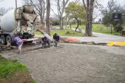 Plan Municipal de Bacheo: inspeccionan obras en Bernal y anuncian más intervenciones en Quilmes