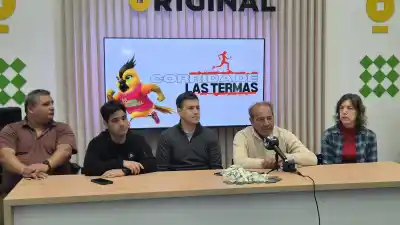 Larroudé se prepara para su décima Corrida de las Termas: buscan superar los 150 atletas