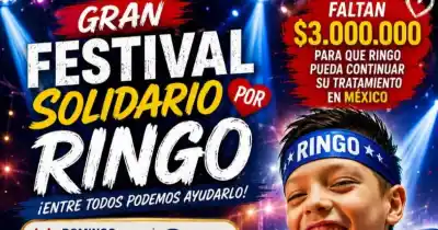 La carrera contra el tiempo de Ringo: un festival en Los Hornos para que pueda volar a México