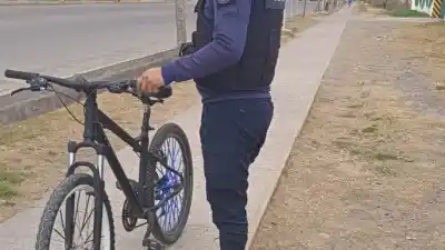 Hallaron un auto desarmado y recuperaron varias bicicletas en Tupungato