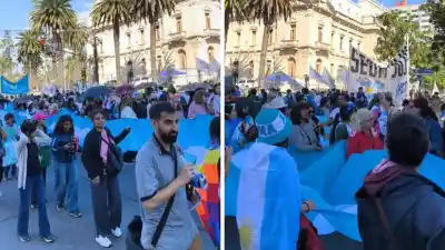 Docentes jujeños coparon la plaza Belgrano: ¿qué reclaman y cuánto fue el acatamiento?