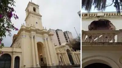 La Catedral de Jujuy seguirá cerrada: el arreglo llevará al menos dos años más