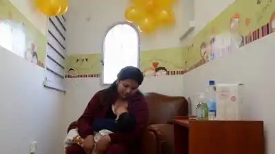 Semana de la Lactancia Materna: así fue la expo que reunió a cientos de familias en el Centro Cívico