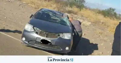 Una docente protagonizó un vuelco en Valle Fértil: el insólito motivo que lo habría causado