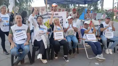 Ayuno docente en Jujuy: la medida extrema que pone en jaque al Gobierno provincial