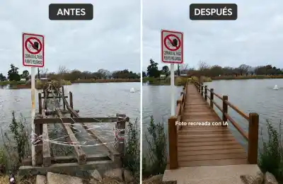 El puente del Parque Delfín Pérez está al borde del colapso y la UCR exige respuestas