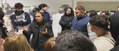 Estudiantes de La Francia vivieron el Tour del Queso en Arroyo Cabral