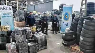 Impactante hallazgo en Concordia: secuestraron mercadería por más de $580 millones en la Ruta 14