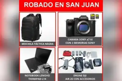 Robo millonario a un fotógrafo en el microcentro: lo que las cámaras captaron