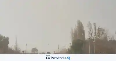 Vuelve el viento Zonda: qué zonas de San Juan están en alerta amarilla