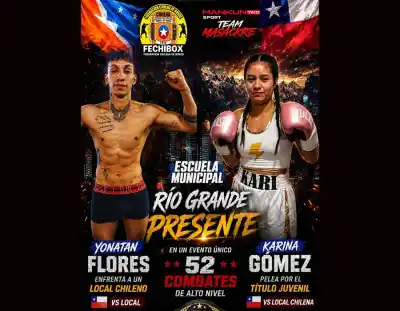 Boxeadores de Río Grande cruzan la cordillera: ¿a quién enfrentarán en Santiago?