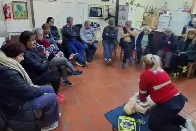 Aprendieron a salvar vidas: el curso que convocó a cientos de vecinos en Tigre