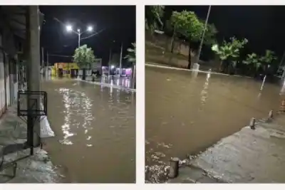 La avenida que se convierte en río cada vez que llueve: el reclamo que nadie escucha