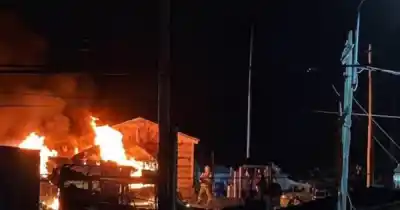 Drama en Puerto San Julián: dos muertos por un incendio y un detenido que nadie esperaba