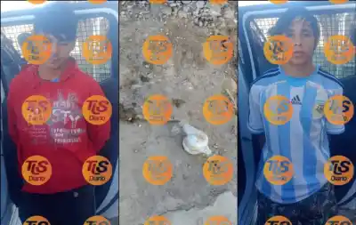 Intentaron robar un medidor de agua y una cámara los delató: cayeron en otro barrio