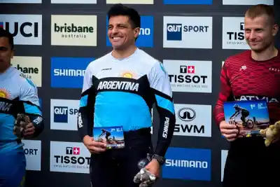 El regreso que nadie esperaba: un riojano volvió a un Mundial de BMX después de 20 años