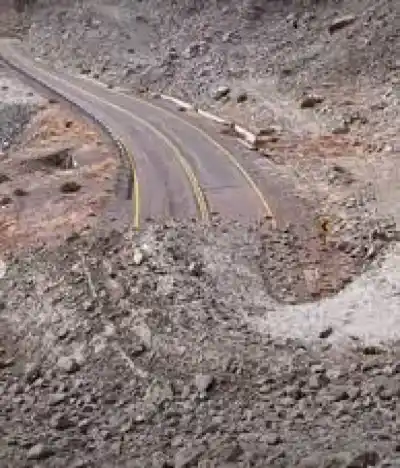 El Paso de Agua Negra quedó bloqueado: un derrumbe arrasó con la ruta y nadie sabe cuándo volverá a abrir
