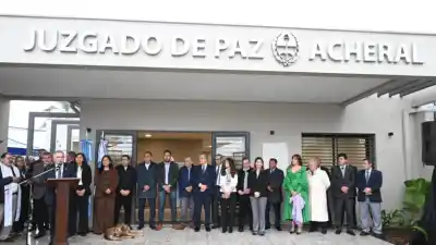 Justicia al alcance de todos: Jaldo inauguró la ampliación del Juzgado de Paz de Acheral