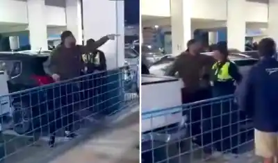 Tras la derrota de Atlético: un hincha denunció al Loco Díaz por una presunta agresión en el estacionamiento