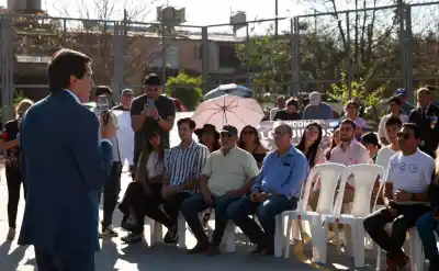 El polideportivo que renació en Alto Comedero: la obra que Sadir inauguró y el emotivo homenaje a un héroe de Malvinas