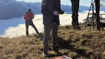 El innovador método con drones que podría salvar al huemul de la extinción
