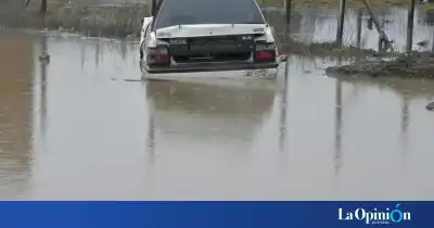 La lluvia no da tregua en Río Gallegos: anegamientos y cortes de luz complican la ciudad