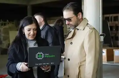 Neuquén recibió las primeras 19.000 computadoras del Plan Pehuén: ¿qué incluye el paquete tecnológico?