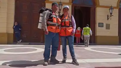 El desafío de fe de un andalgalense: caminará 12 días hasta Salta para honrar al Señor del Milagro